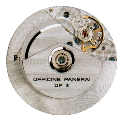 panerai op iii movement review|panerai movements correctness.